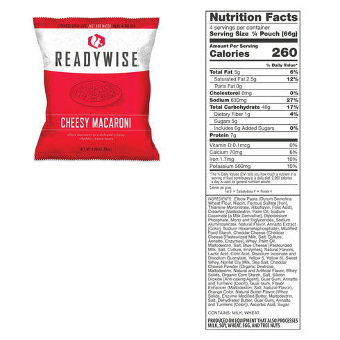 Long Term Emergency Survival Food Storage, 360 Servings